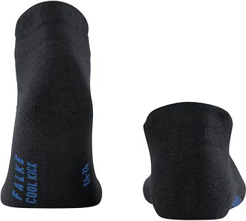 Falke Cool Kick Calcetines Tobilleros Black Product / Achterkant