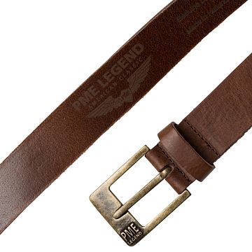 PME Legend Ledergürtel Herren – 100% Leder, Schwarz, Größe 110 Cm, Schnalle, 4 Cm Breit