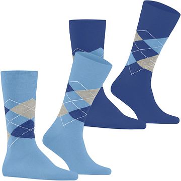 Burlington Everyday calcetines pack de 2 pares azul 6541 Product