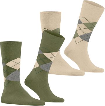 Burlington Everyday Calcetines Cuadros 7472 Pack De 2 Pares Product
