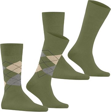 Skarpetki Burlington Everyday Mix 2-Pack 7472 w kolorze zielonym Product