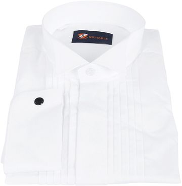 Tuxedo Shirt Pleated White Wing Tip Product