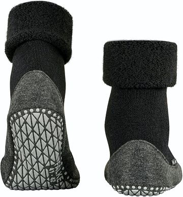 Falke Cosyshoe Hausschuhe Schwarz Product / Achterkant