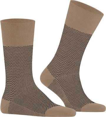Falke Airport Herringstripe Calcetines Beige Product