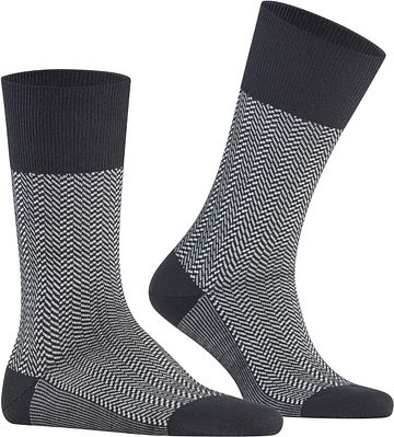 Falke Airport Herringstripe Skarpetki Black Product