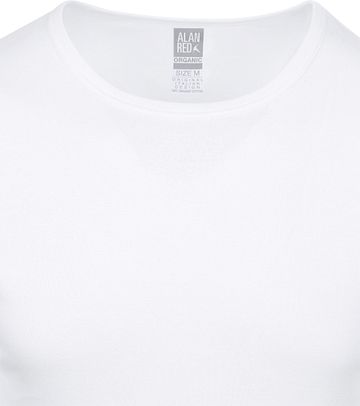 Alan Red Copenhagen T-Shirt O-Neck White 2-Pack Product / Detail