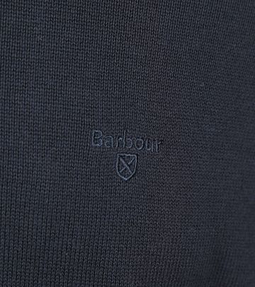 Barbour Half Zip Pullover Navy Product / Detail