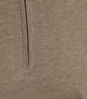 Profuomo Half Zip Pullover Luxury Beige Product / Detail