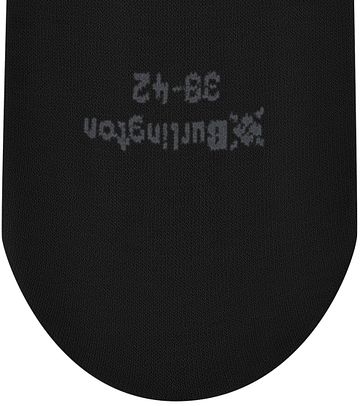 Calcetín Athleisure Burlington Negro 3000 Product / Detail