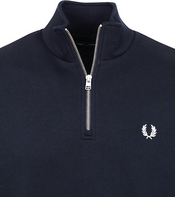 Fred Perry Half Zip Pullover Navy Blue Product / Detail