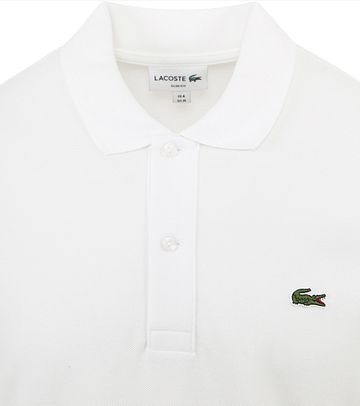 Lacoste Polo Shirt Pique White Product / Detail