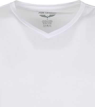 PME Legend T-Shirt Simple Lot de 2 Col-V Blanc Product / Detail