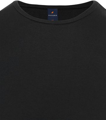 Suitable Ota T-Shirt Round Neck Black 2-Pack Product / Detail