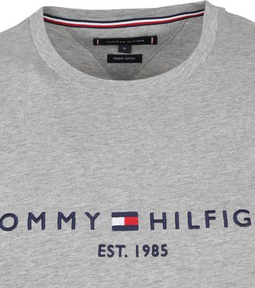Tommy Hilfiger Logo T Shirt Grey Product / Detail