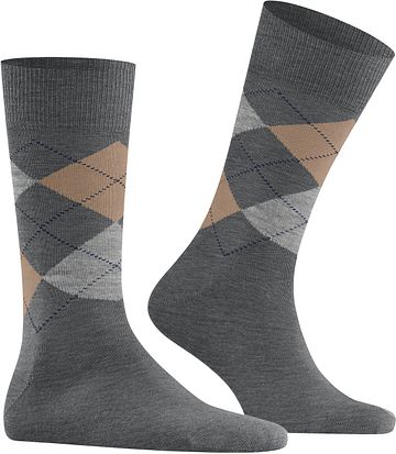 Burlington Edinburgh Calcetines Gris 3070 Product