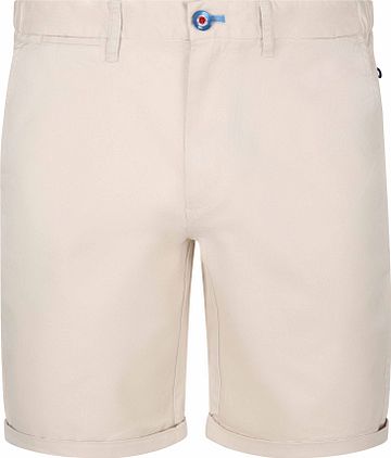 NZA Shorts Twill Stretch Light Råvit Product