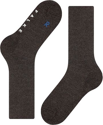 Falke Walkie Calcetines De Senderismo Mezcla De Lana Smog Product