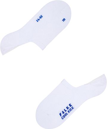 FALKE Cool Kick calzini fantasmini antiscivolo bianchi Product