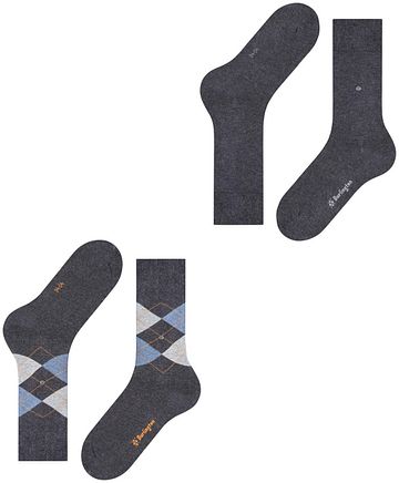 Burlington Everyday 2-Pack Antracite 3081 Product