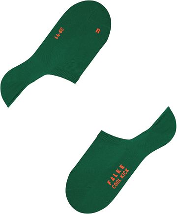 Skarpetki stopki FALKE Cool Kick no-show antypoślizgowe w kolorze zielonym Product
