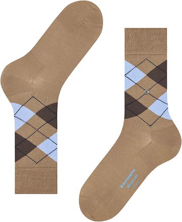 Calze Burlington Manchester a rombi beige 4240 Product / Detail