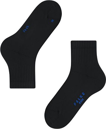 Skarpetki FALKE Run Rib w kolorze czarnym Product / Detail