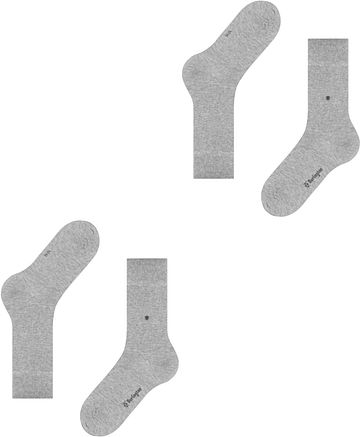 Burlington Uni grigio chiaro 2 Pack Product / Detail