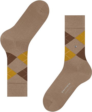 Burlington Edinburgh Calcetines Beige Product / Detail