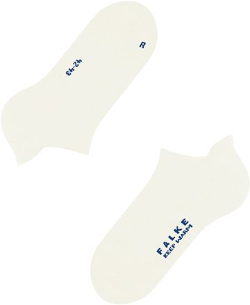 FALKE Keep Warm Calze Sneaker Off White Product / Detail