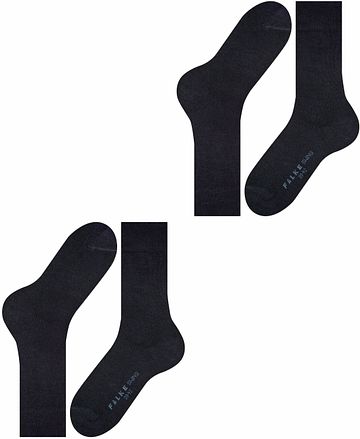 FALKE Swing Calze 2-Pack Navy Product