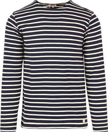 Armor-Lux Genser Striper Mørkeblå