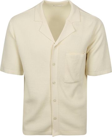 KnowledgeCotton Apparel Knitted Top Off White