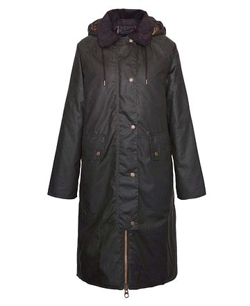 Barbour Women's Wax Jacket Willows Dark Olive Product