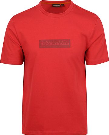 Napapijri T-skjorte Logo Rød Product