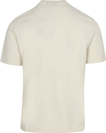 Napapijri T-Shirt Logo Blanc Cassé Product / Achterkant