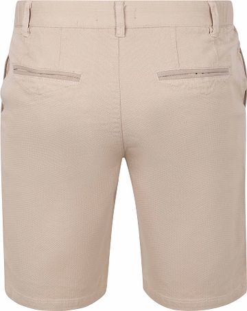 Suitable Ferdinand Structure Short Beige Product / Achterkant