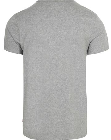 Levi's T-skjorte Solid Crew Navy Grå 2-pakning Product / Achterkant