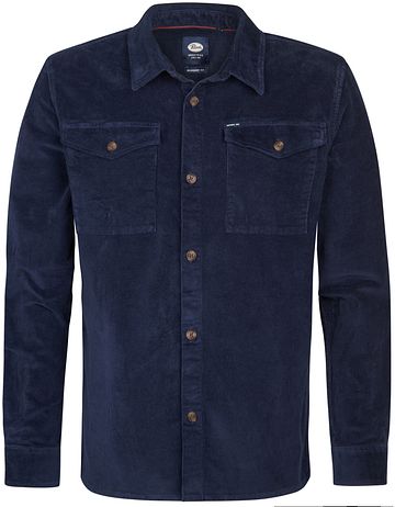 Chemise Petrol Corduroy Bleu Product