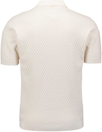 No Excess Strikket Poloskjorte Kit Product / Achterkant