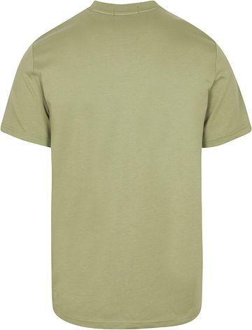 Fred Perry M4580 Embroidered Olive Product / Achterkant