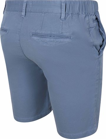 Suitable Ferdinand Structure Short Blue Product / Achterkant