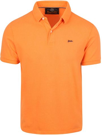 Superdry Polo Pique Classic Orange Product