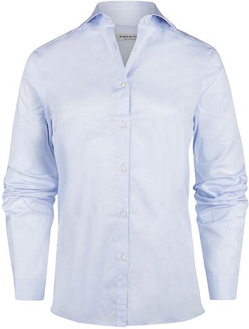 Steppin' Out Blouse Bibi Popeline Bleu Ciel Product