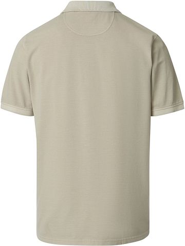 CASAMODA Polo Piqué Beige Product / Achterkant