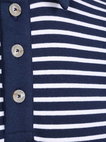 Armor-Lux Poloshirt Stripes Marineblå Product / Detail