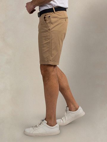 NZA Shorts Twill Stretch Dune Beige Model / Zijkant