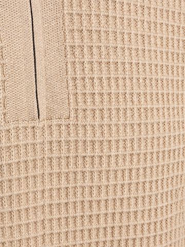 McGregor Pull zippé col montant Polo Knitted Structure Sand Product / Detail
