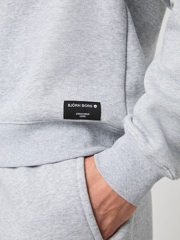 Bjorn Borg Centre Sweater Grey Model / Detail