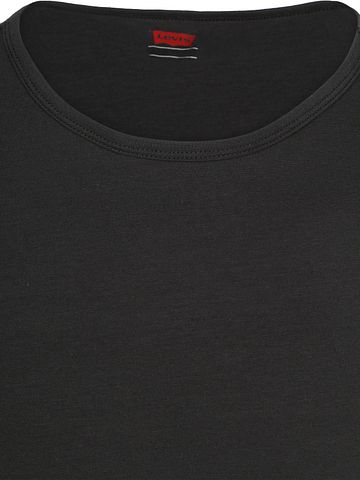 Levi's T-Shirt Solid Crew Black 2-Pack Product / Detail