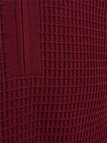 McGregor Half-zip genser Poloskjorte Knitted Structure Burgundy Product / Detail